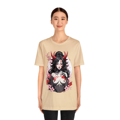 Kǎtōng Piàn - Oni Collection - Astaroth - Unisex Jersey Short Sleeve Tee Printify