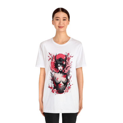 Kǎtōng Piàn - Oni Collection - Jorogumo - Unisex Jersey Short Sleeve Tee Printify