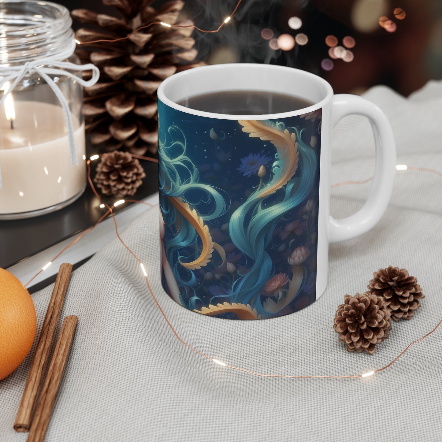 Kǎtōng Piàn - Mermaid Collection - 006 - Ceramic Mug Printify