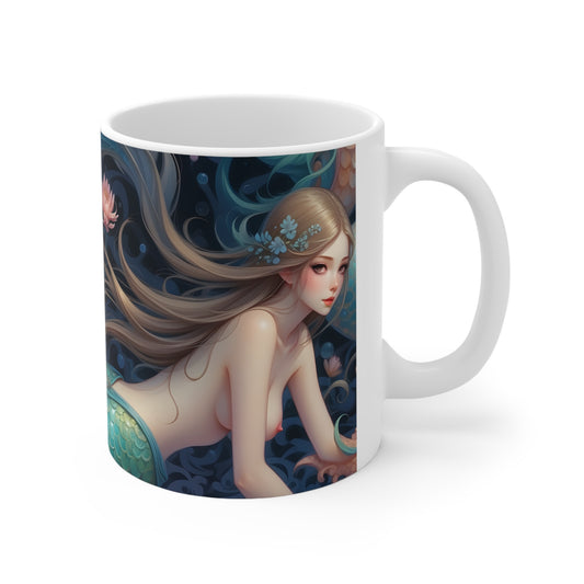 Kǎtōng Piàn - Mermaid Collection - 004 - Ceramic Mug Printify