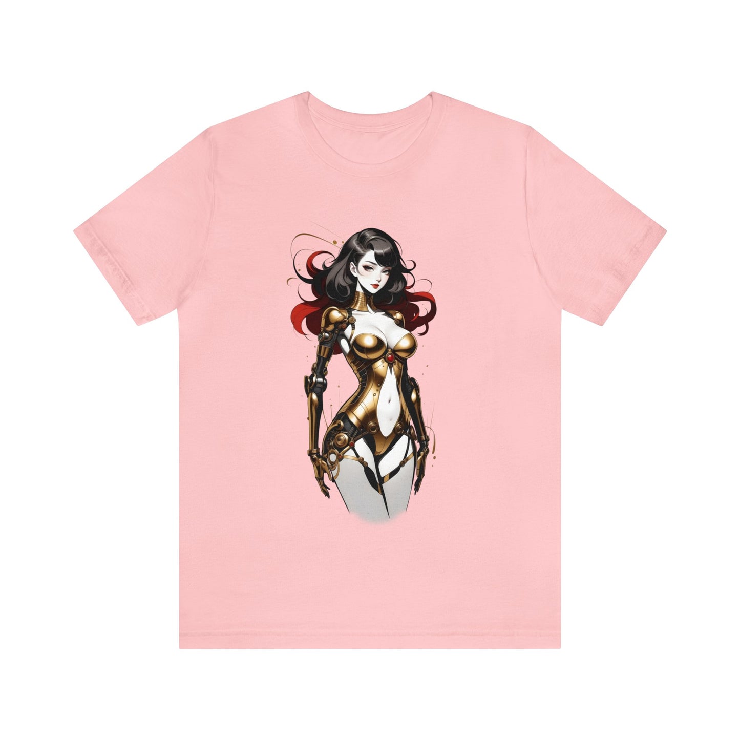 Kǎtōng Piàn - Mecha Girl Collection - Grace - Unisex Jersey Short Sleeve Tee Printify