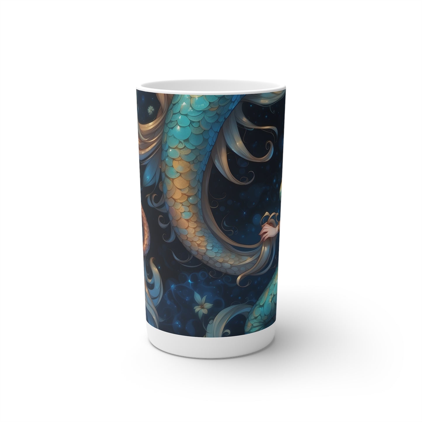 Kǎtōng Piàn - Mermaid Collection - 007 - Conical Coffee Mugs Printify