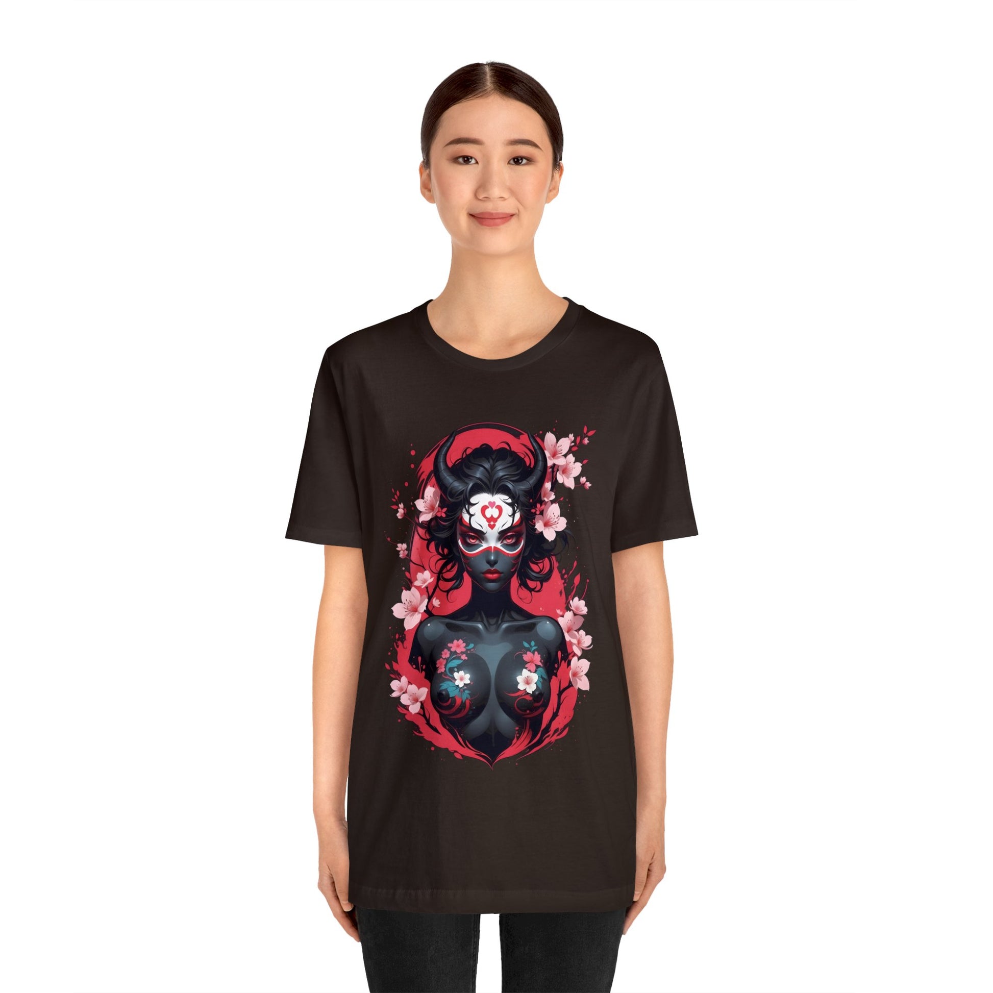 Kǎtōng Piàn - Oni Collection - Empusa - Unisex Jersey Short Sleeve Tee Printify