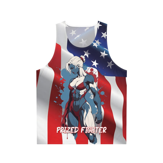 Kǎtōng Piàn - Prized Fighter Collection - America - 008 - Unisex Tank Top - Verdine Daniels