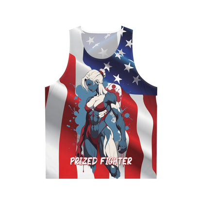 Kǎtōng Piàn - Prized Fighter Collection - America - 008 - Unisex Tank Top