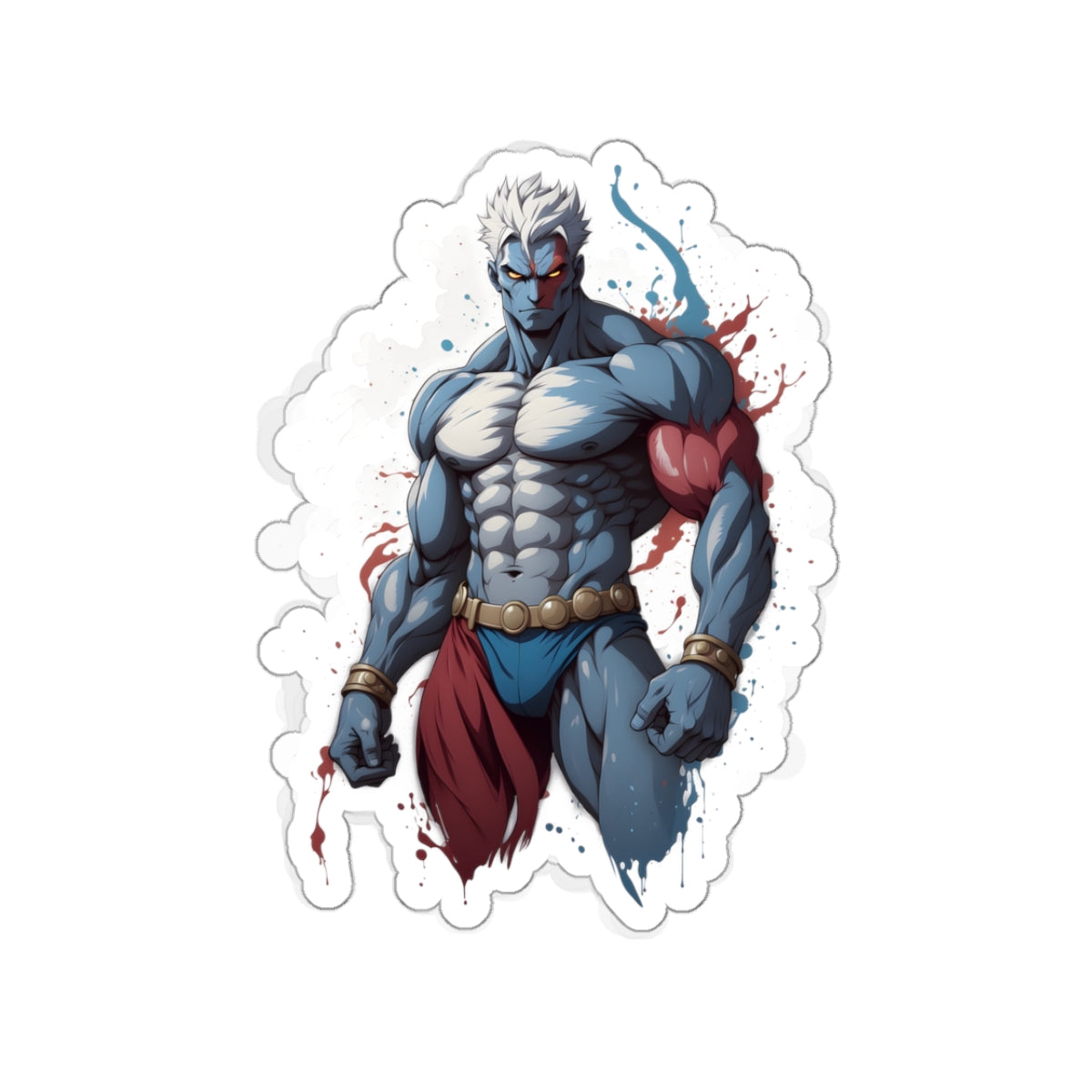 Kǎtōng Piàn - Prized Fighter Collection - America - 002 - Stickers