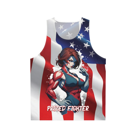 Kǎtōng Piàn - Prized Fighter Collection - America - 004 - Unisex Tank Top - Verdine Daniels