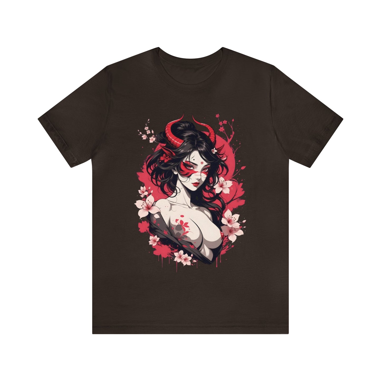 Kǎtōng Piàn - Oni Collection - Alecto - Unisex Jersey Short Sleeve Tee Printify