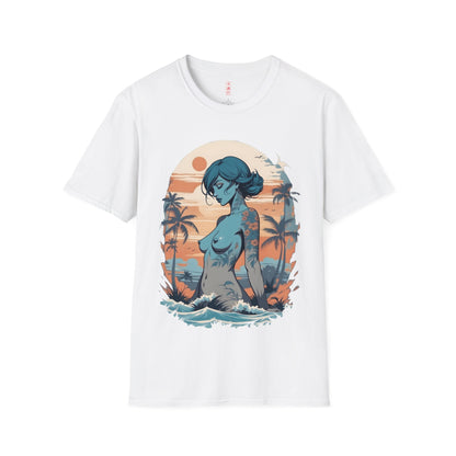 Kǎtōng Piàn - California Love Collection - 011 - Unisex Softstyle T-Shirt Printify
