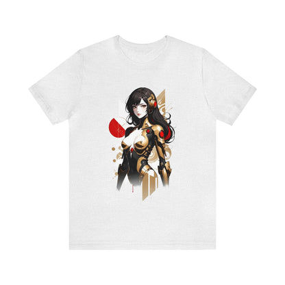 Kǎtōng Piàn - Mecha Girl Collection - Hannah - Unisex Jersey Short Sleeve Tee Printify