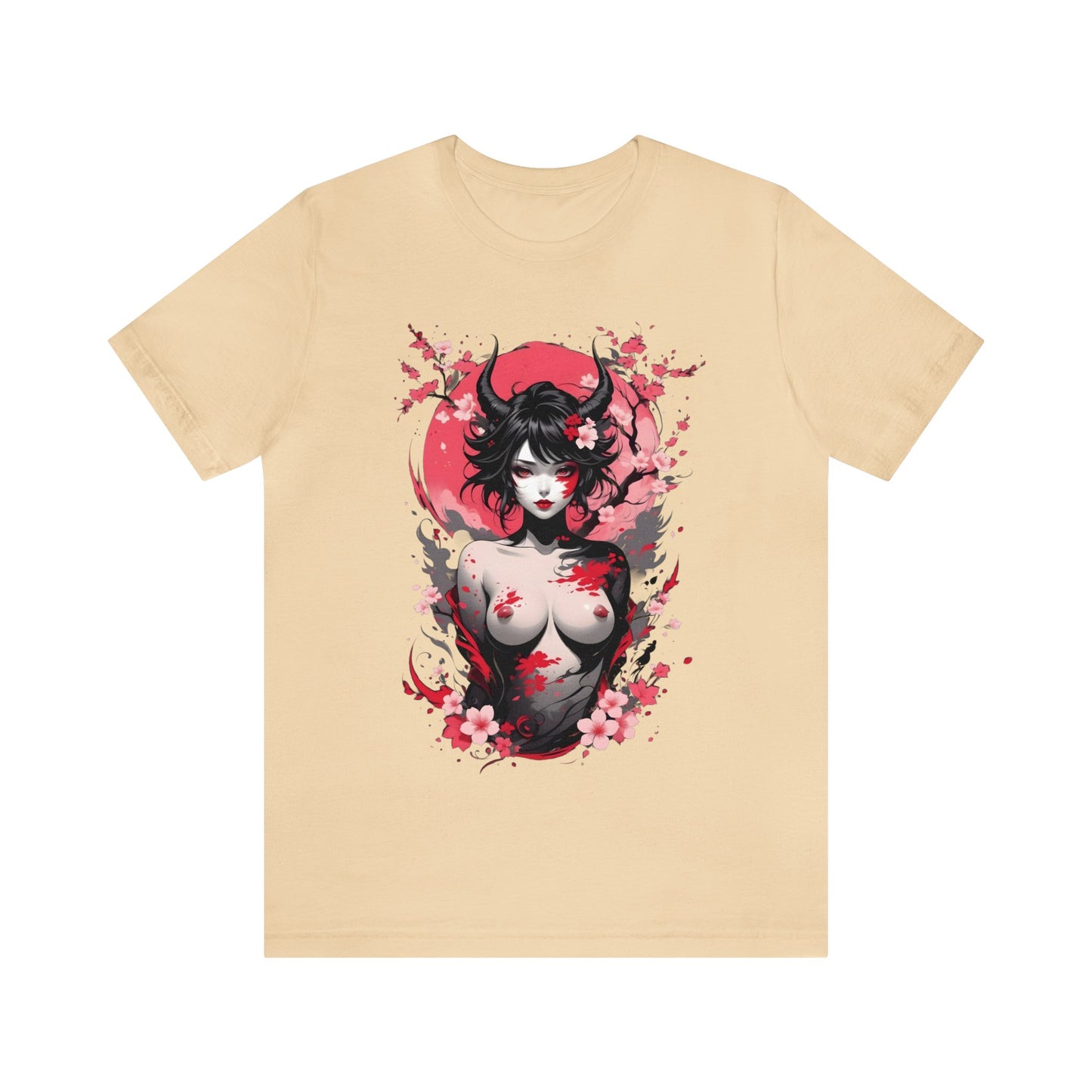 Kǎtōng Piàn - Oni Collection - Jorogumo - Unisex Jersey Short Sleeve Tee Printify