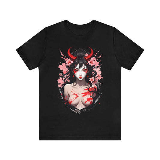 Kǎtōng Piàn - Oni Collection - Echidna - Unisex Jersey Short Sleeve Tee Printify