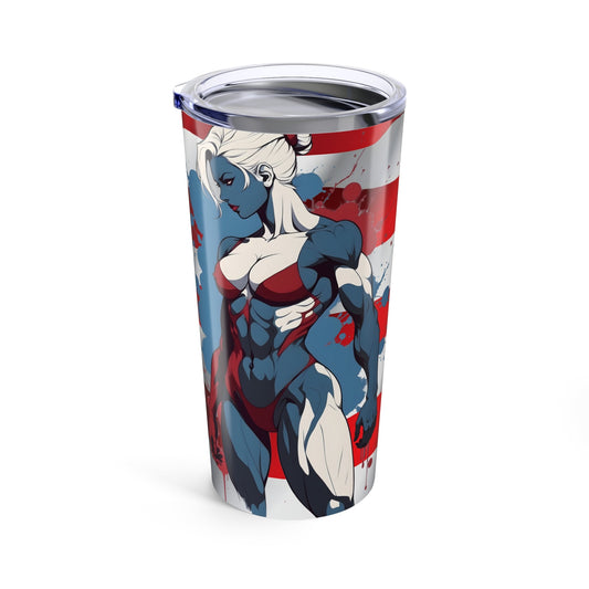 Prized Fighter Thunderstrike Tumbler 20oz Printify