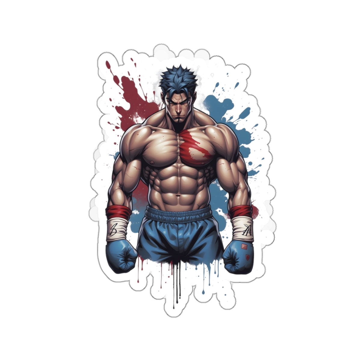 Kǎtōng Piàn - Prized Fighter Collection - America - 007 - Stickers