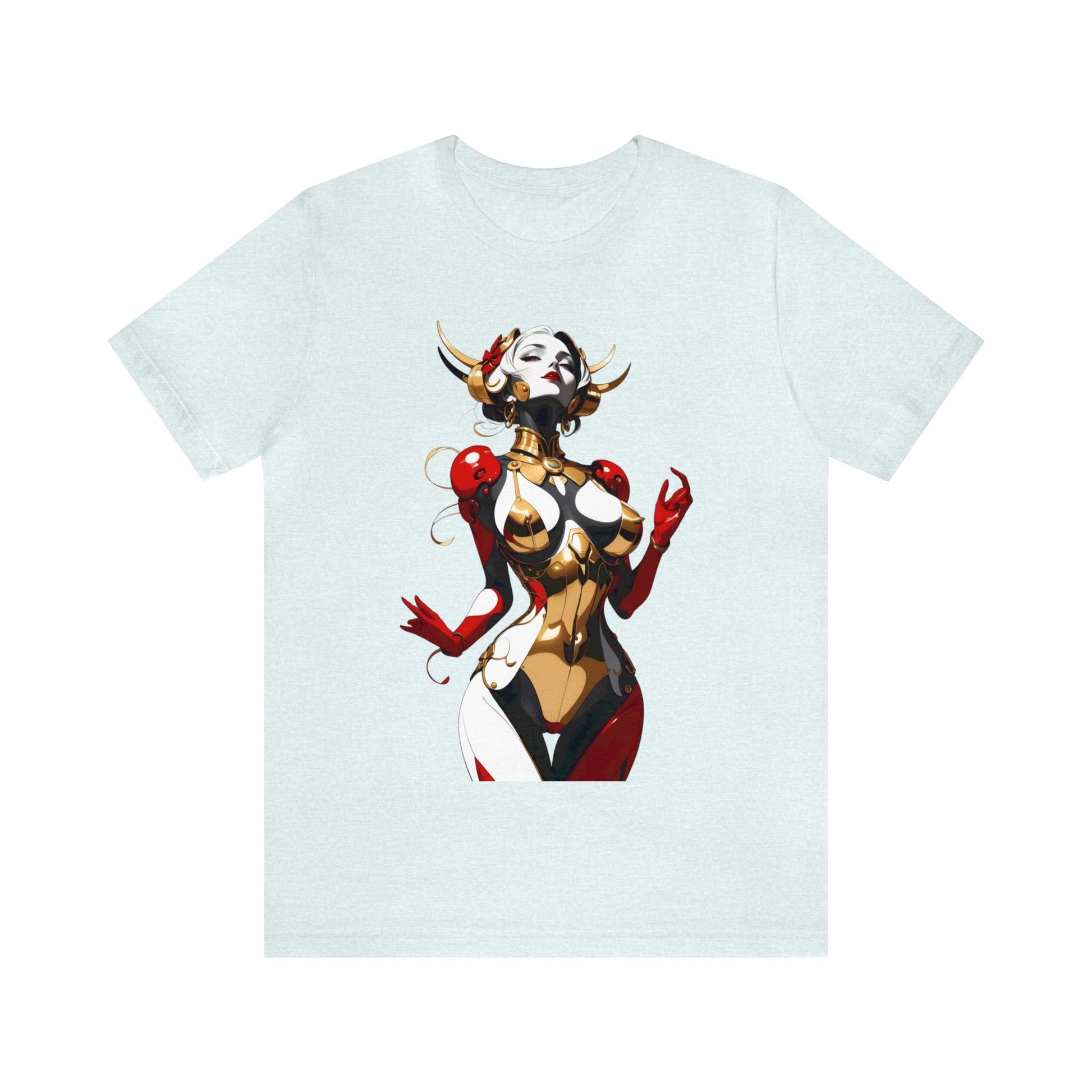 Kǎtōng Piàn - Mecha Girl Collection - Sophia - Unisex Jersey Short Sleeve Tee Printify