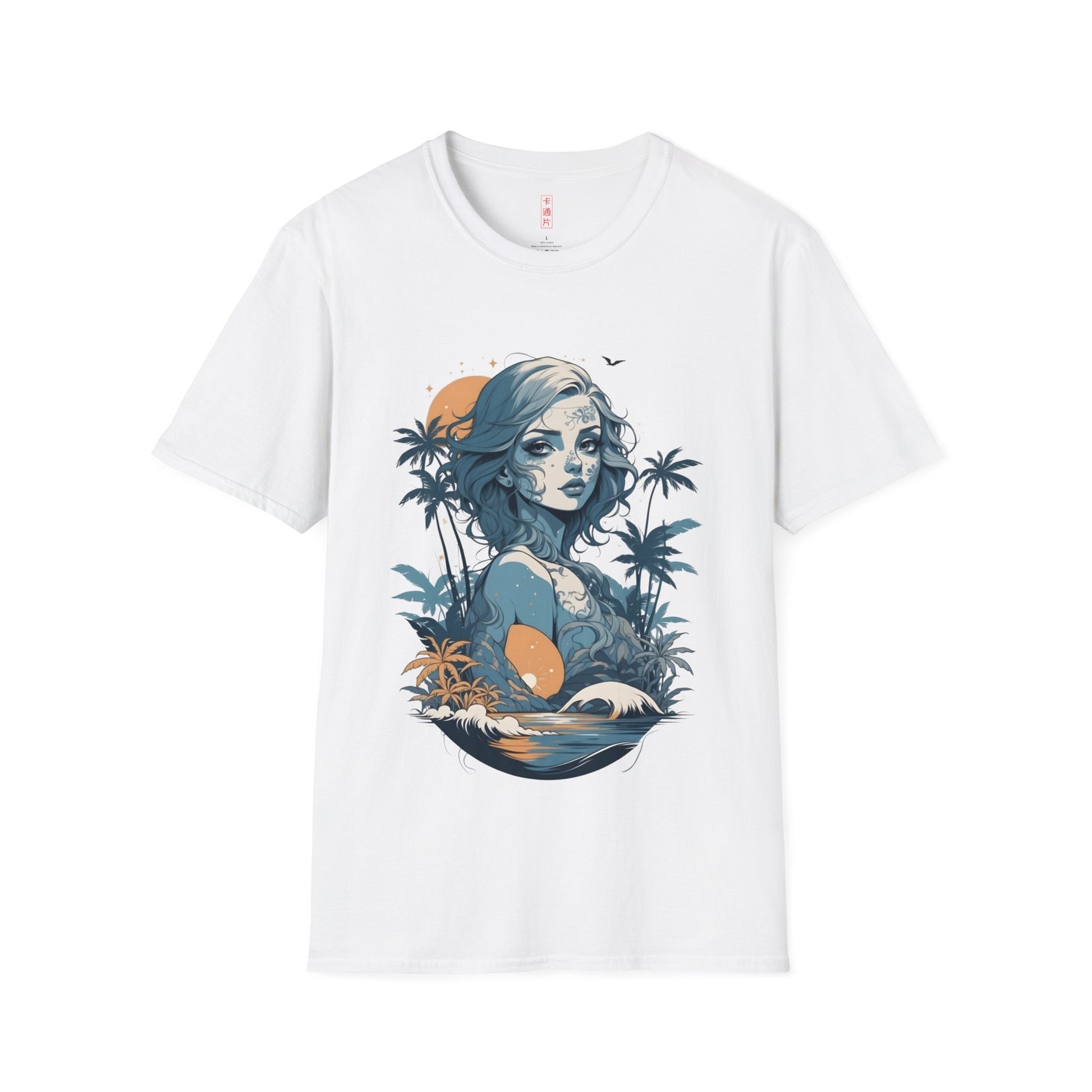 Kǎtōng Piàn - California Love Collection - 013 - Unisex Softstyle T-Shirt Printify