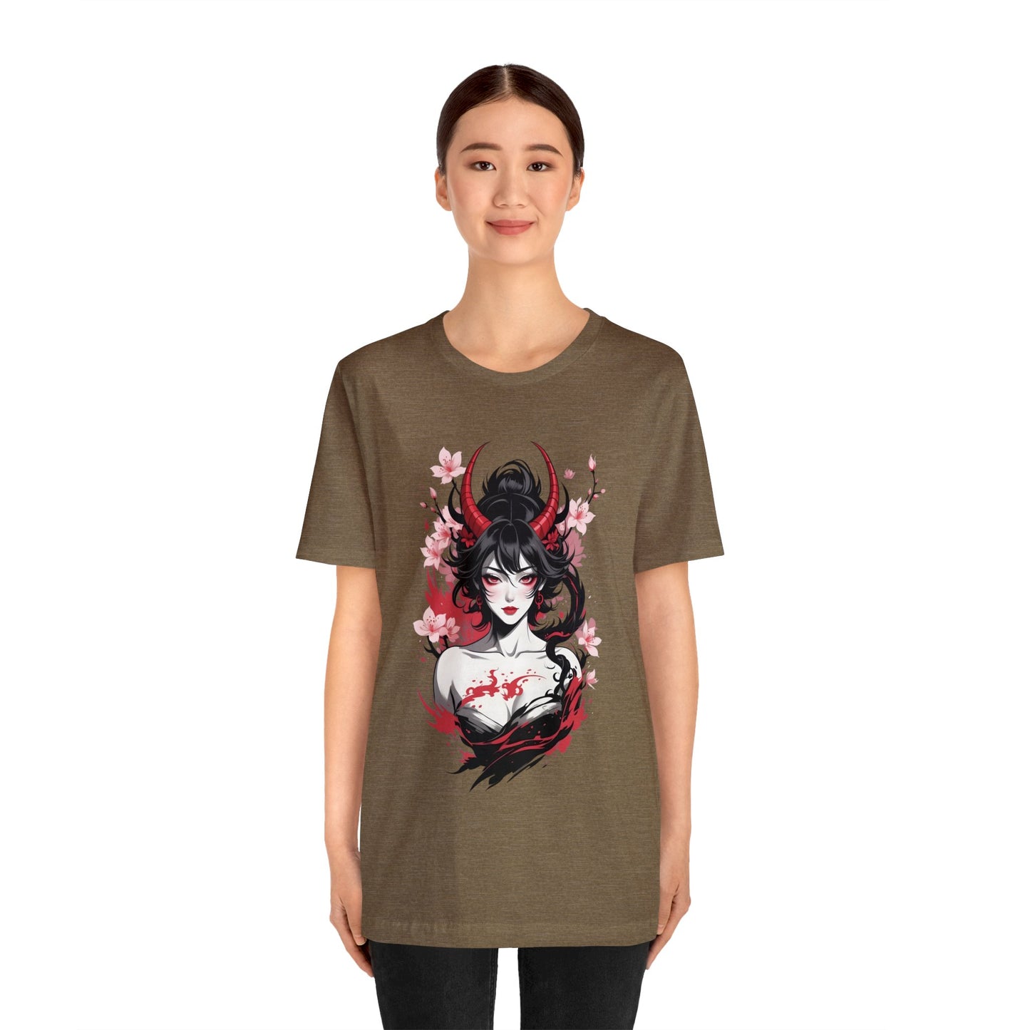 Kǎtōng Piàn - Oni Collection - Lamia - Unisex Jersey Short Sleeve Tee Printify