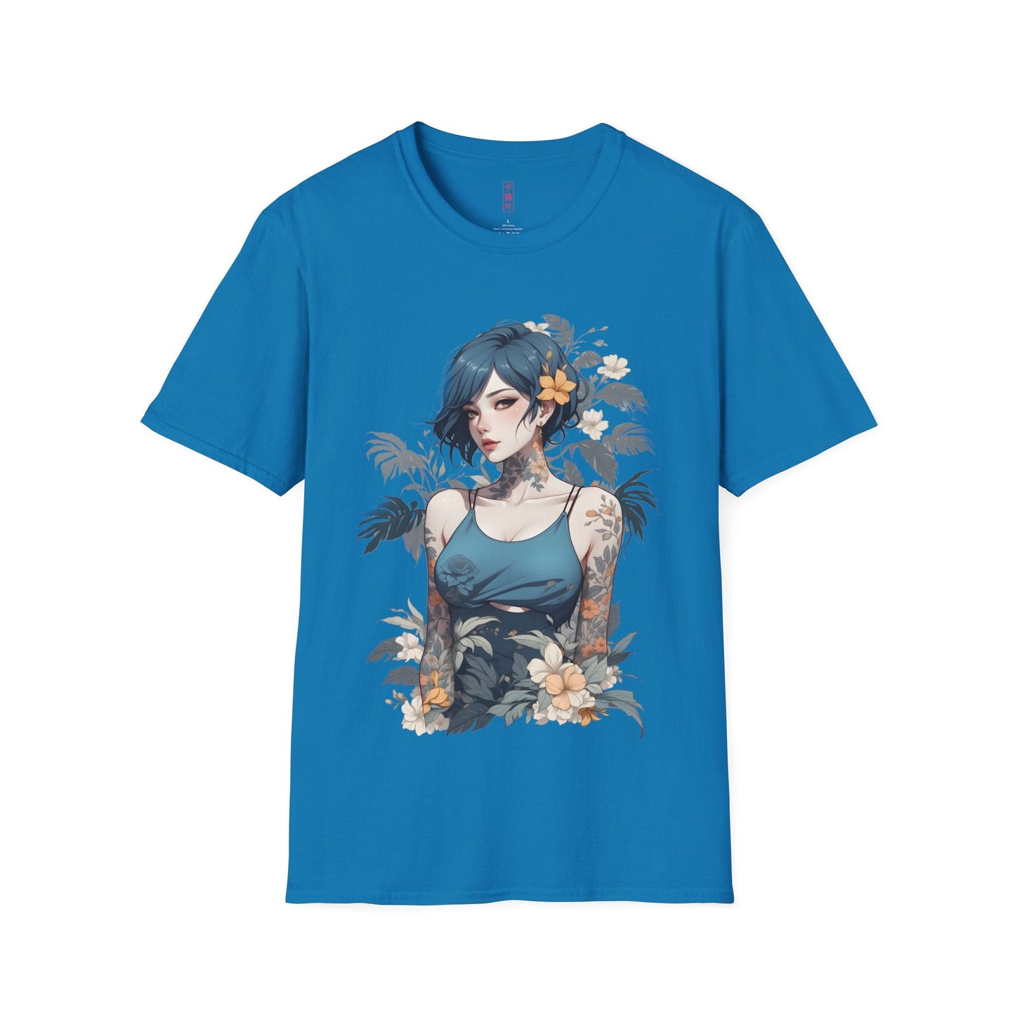 Sierra Wave Unisex Softstyle T-Shirt California Love Printify