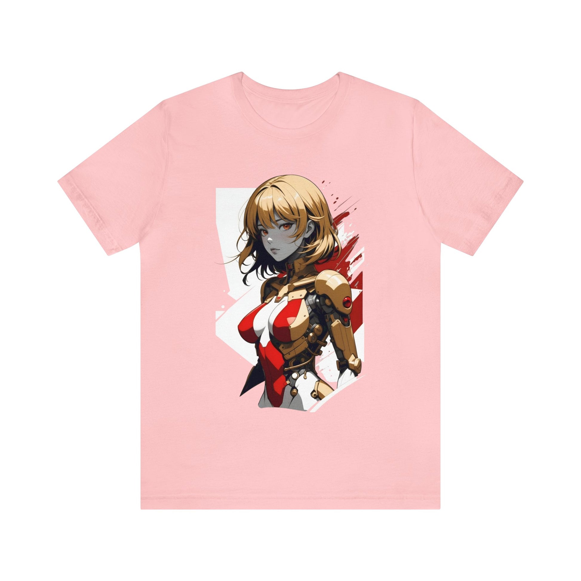 Kǎtōng Piàn - Mecha Girl Collection - Camila - Unisex Jersey Short Sleeve Tee Printify