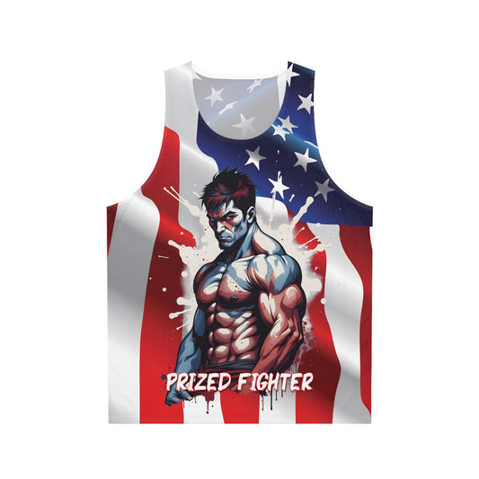 Kǎtōng Piàn - Prized Fighter Collection - America - 005 - Unisex Tank Top - Verdine Daniels