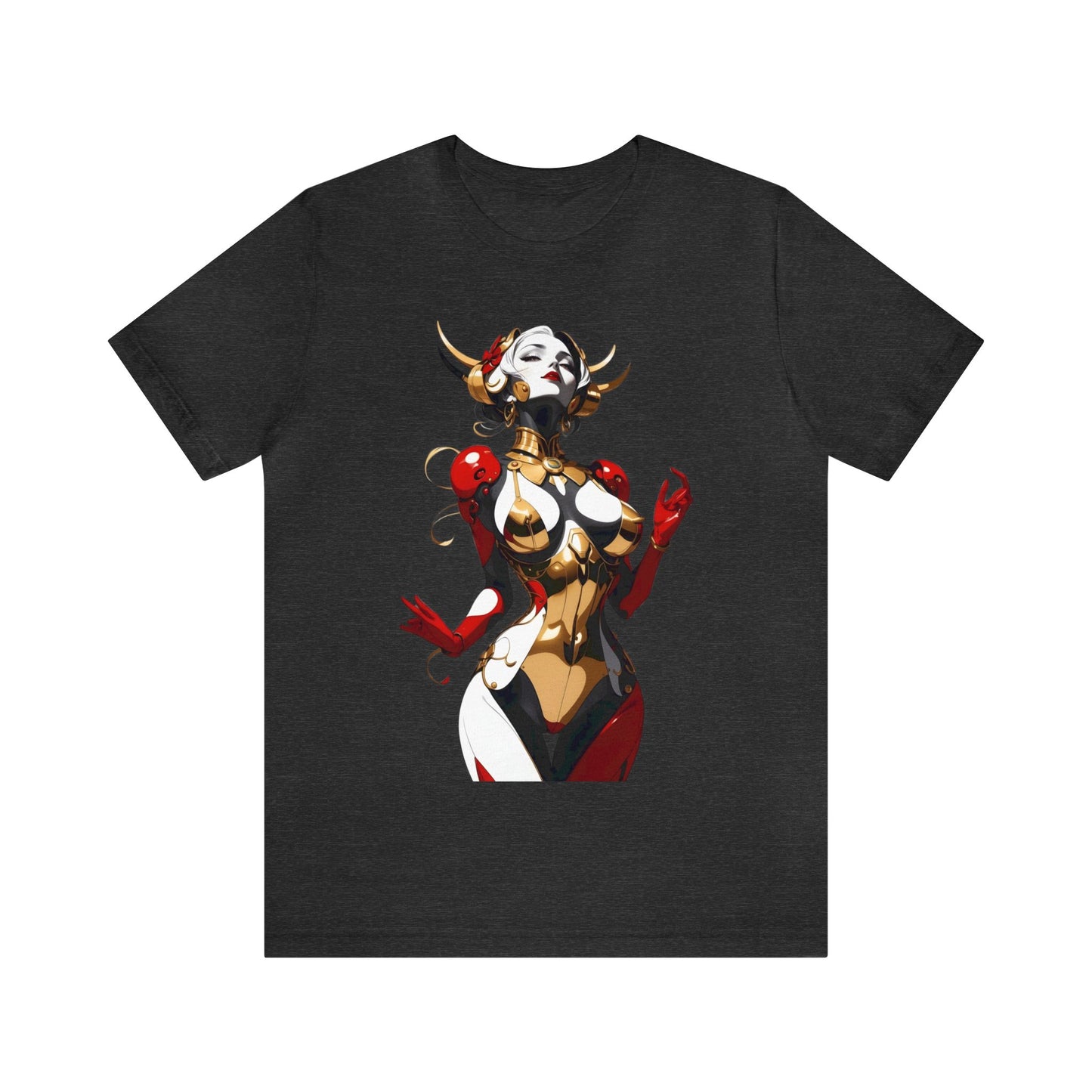 Kǎtōng Piàn - Mecha Girl Collection - Sophia - Unisex Jersey Short Sleeve Tee Printify