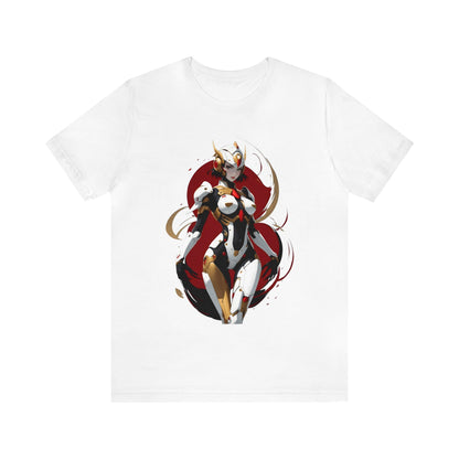 Kǎtōng Piàn - Mecha Girl Collection - Charlotte - Unisex Jersey Short Sleeve Tee Printify