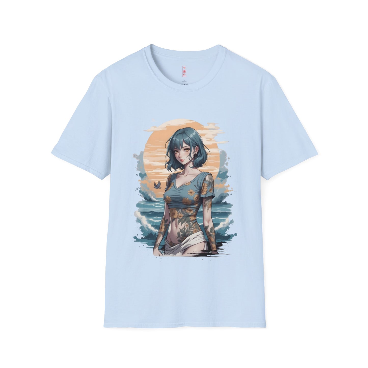 Kǎtōng Piàn - California Love Collection - 022 - Unisex Softstyle T-Shirt Printify