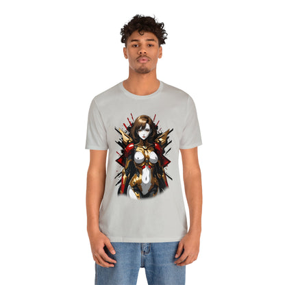 Kǎtōng Piàn - Mecha Girl Collection - Nova - Unisex Jersey Short Sleeve Tee Printify