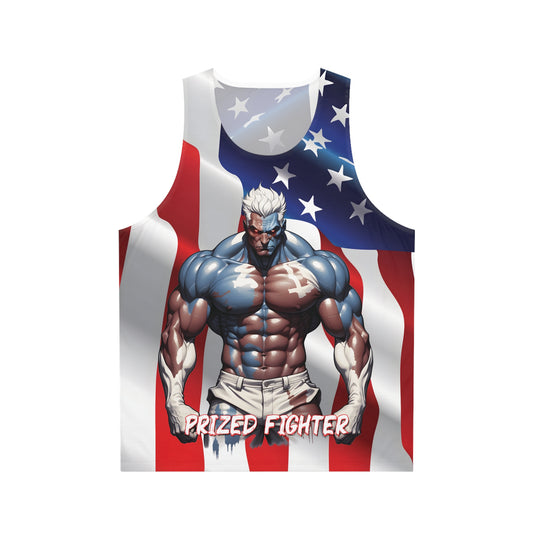 Kǎtōng Piàn - Prized Fighter Collection - America - 009 - Unisex Tank Top - Verdine Daniels