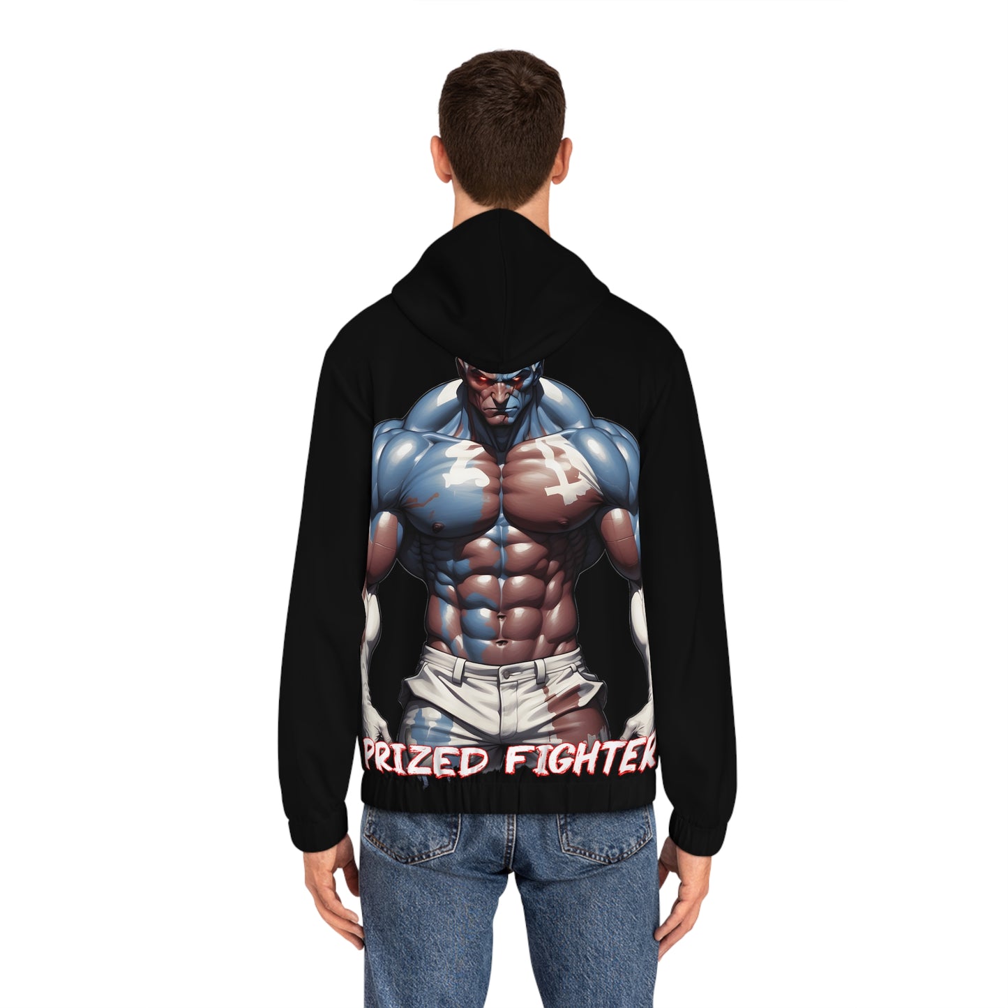 Kǎtōng Piàn - Prized Fighter Collection - America - 009 - Men's Full-Zip Hoodie