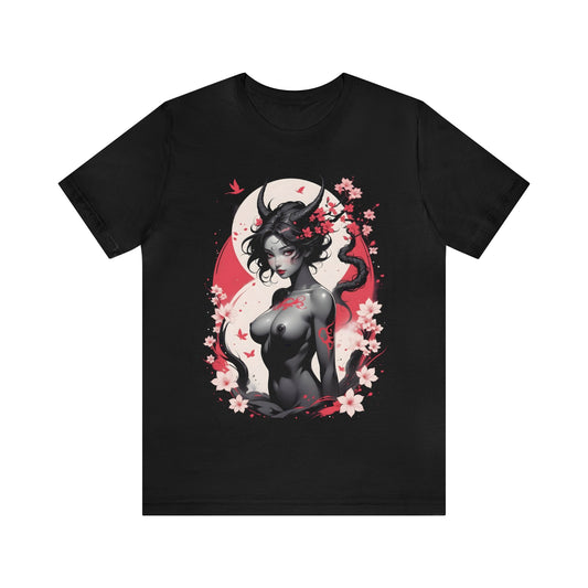 Kǎtōng Piàn - Oni Collection - Cheshmak - Unisex Jersey Short Sleeve Tee Printify