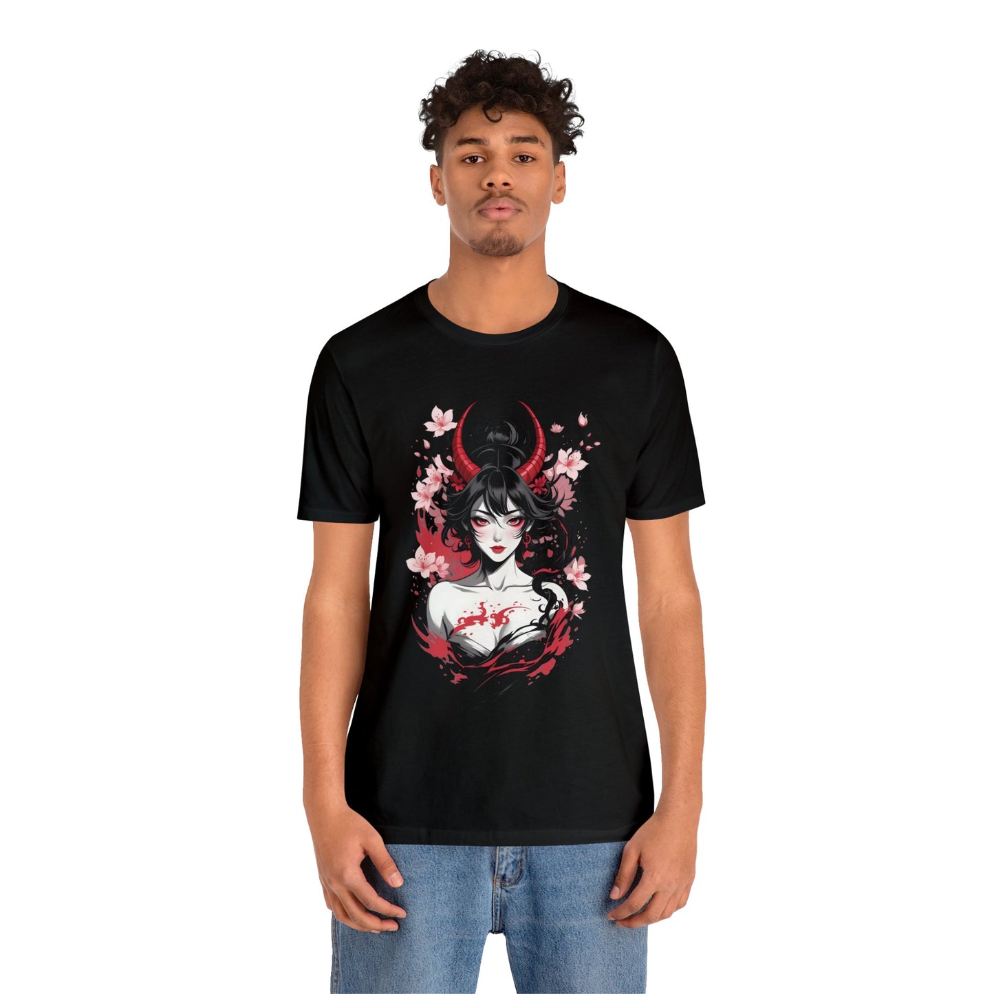 Kǎtōng Piàn - Oni Collection - Lamia - Unisex Jersey Short Sleeve Tee Printify