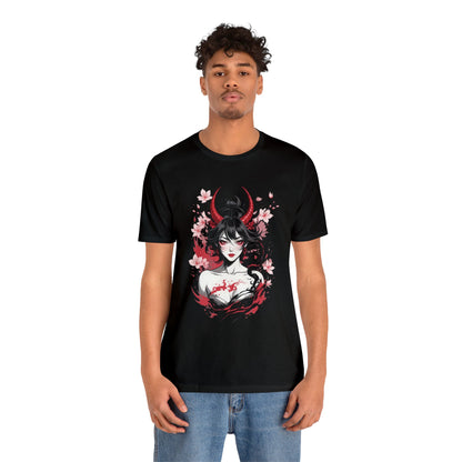 Kǎtōng Piàn - Oni Collection - Lamia - Unisex Jersey Short Sleeve Tee Printify