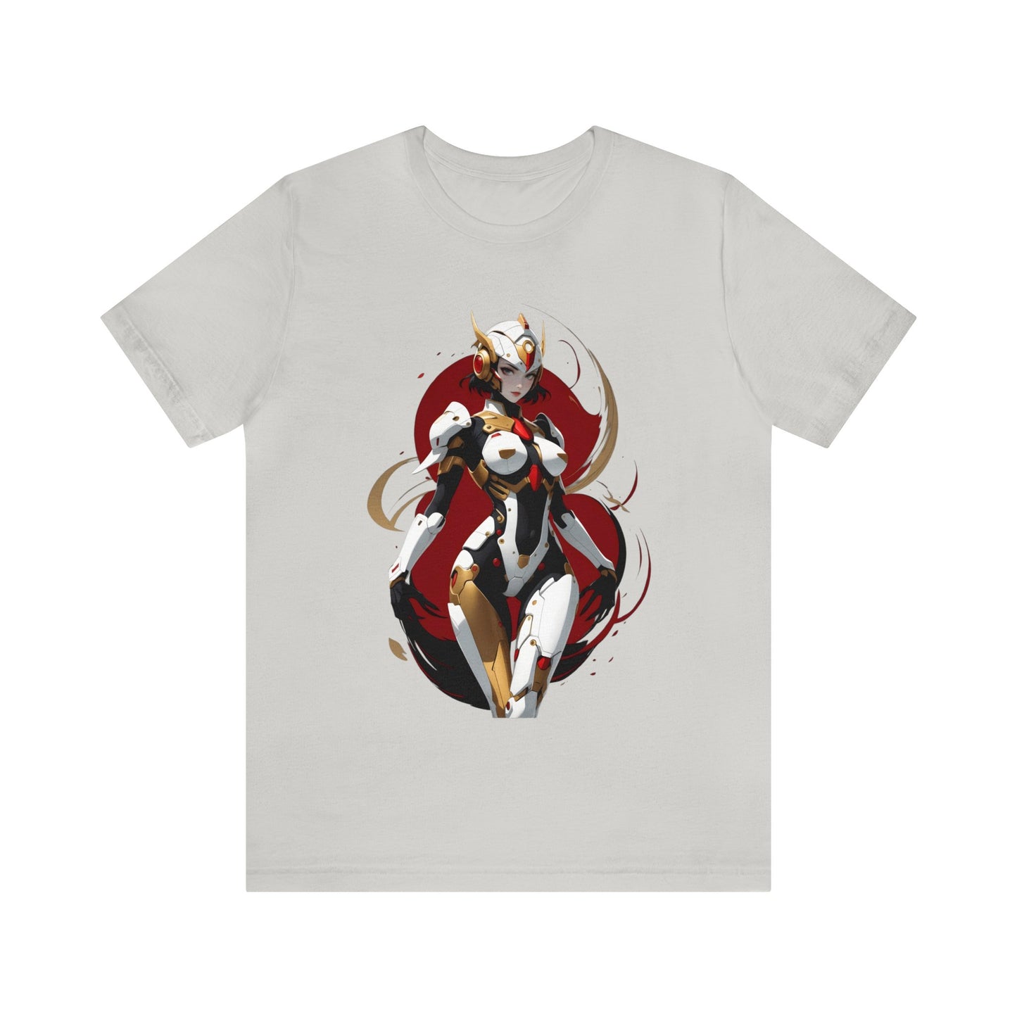 Kǎtōng Piàn - Mecha Girl Collection - Charlotte - Unisex Jersey Short Sleeve Tee Printify