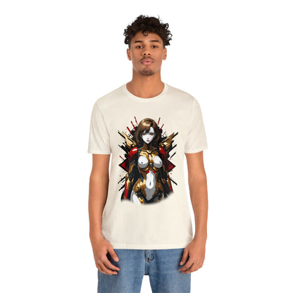 Kǎtōng Piàn - Mecha Girl Collection - Nova - Unisex Jersey Short Sleeve Tee Printify