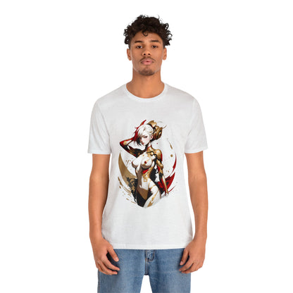 Kǎtōng Piàn - Mecha Girl Collection - Ruby - Unisex Jersey Short Sleeve Tee Printify