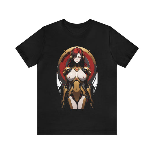 Kǎtōng Piàn - Mecha Girl Collection - Eliana - Unisex Jersey Short Sleeve Tee Printify