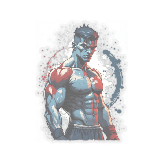 Prized Fighter Frostbite Falcon Sticker Printify