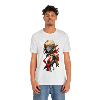 Kǎtōng Piàn - Mecha Girl Collection - Camila - Unisex Jersey Short Sleeve Tee Printify