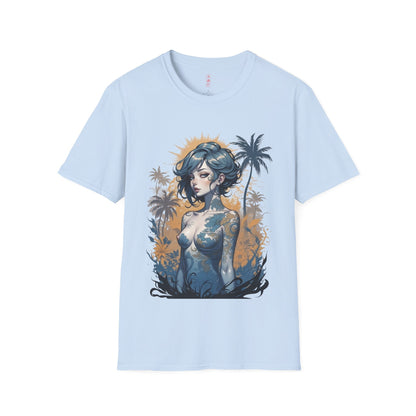 Kǎtōng Piàn - California Love Collection - 036 - Unisex Softstyle T-Shirt Printify