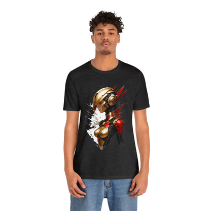 Kǎtōng Piàn - Mecha Girl Collection - Isabella - Unisex Jersey Short Sleeve Tee Printify