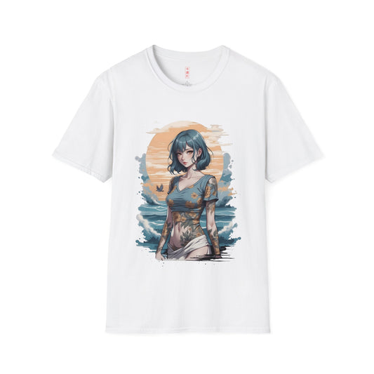 Kǎtōng Piàn - California Love Collection - 022 - Unisex Softstyle T-Shirt Printify