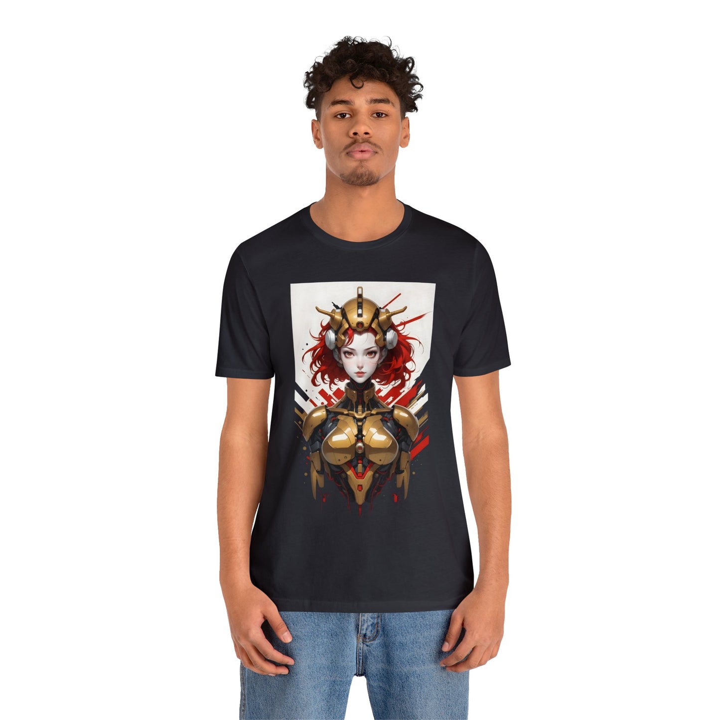 Kǎtōng Piàn - Mecha Girl Collection - Maya - Unisex Jersey Short Sleeve Tee Printify