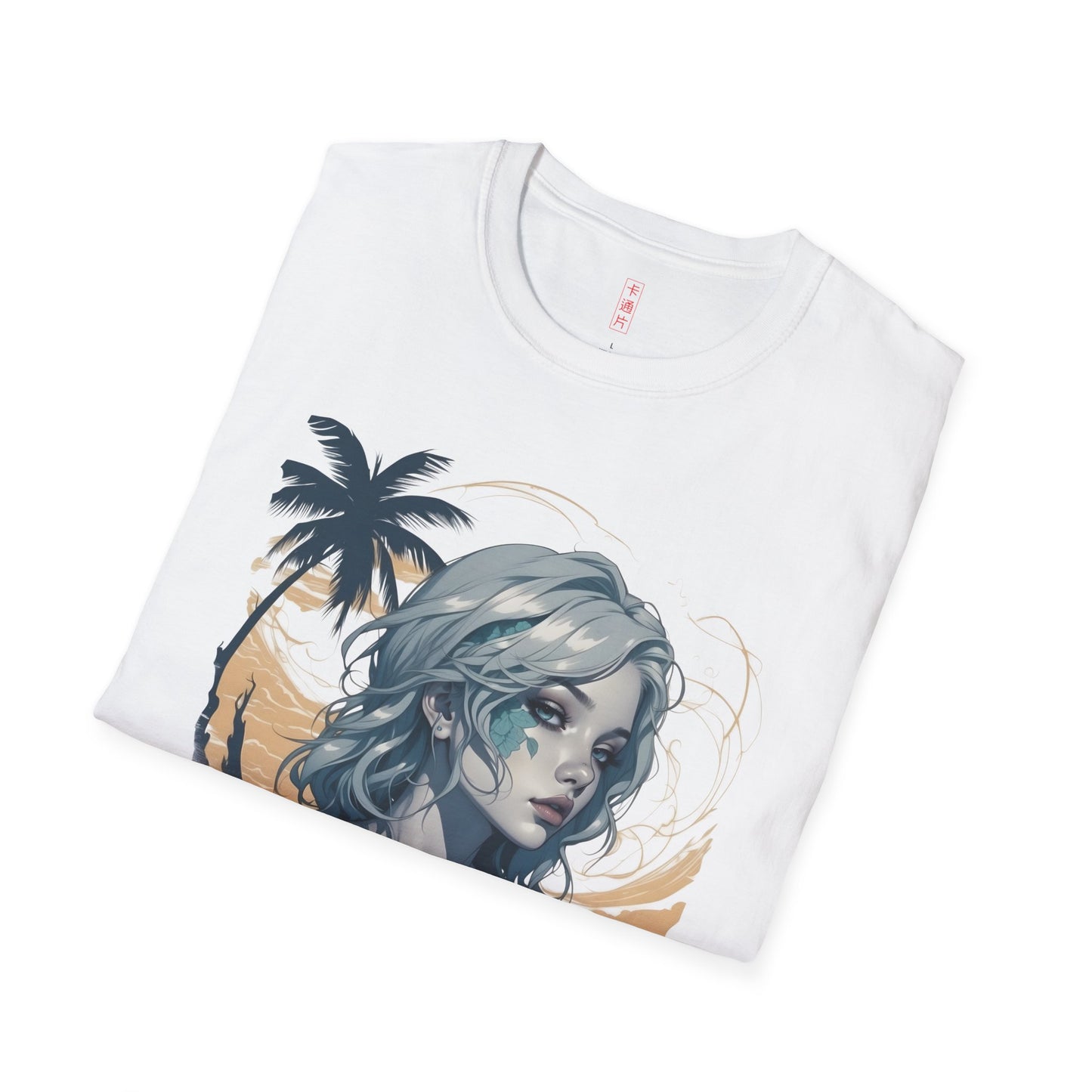 Kǎtōng Piàn - California Love Collection - 028 - Unisex Softstyle T-Shirt Printify