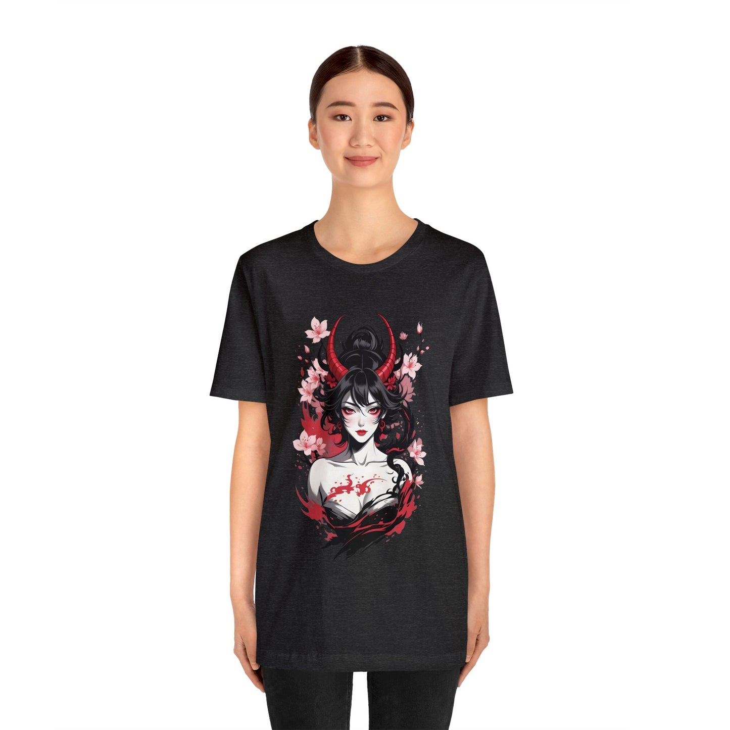 Kǎtōng Piàn - Oni Collection - Lamia - Unisex Jersey Short Sleeve Tee Printify