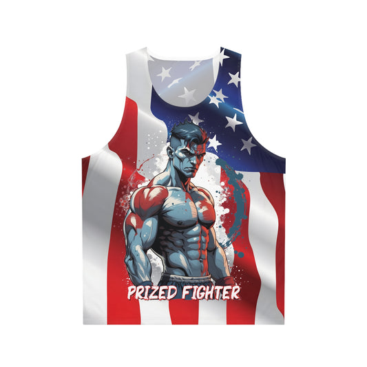 Kǎtōng Piàn - Prized Fighter Collection - America - 003 - Unisex Tank Top - Verdine Daniels