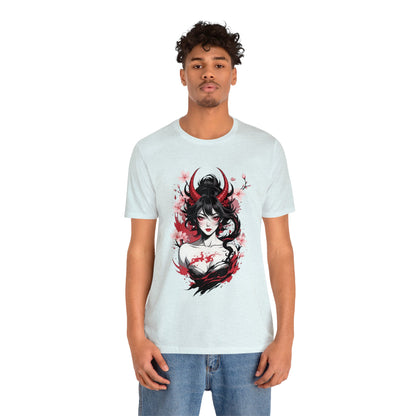 Kǎtōng Piàn - Oni Collection - Lamia - Unisex Jersey Short Sleeve Tee Printify