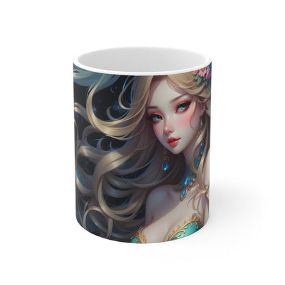 Kǎtōng Piàn - Mermaid Collection - 008 - Ceramic Mug Printify