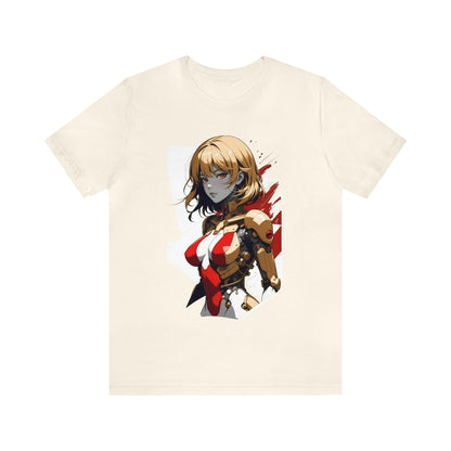 Kǎtōng Piàn - Mecha Girl Collection - Camila - Unisex Jersey Short Sleeve Tee Printify