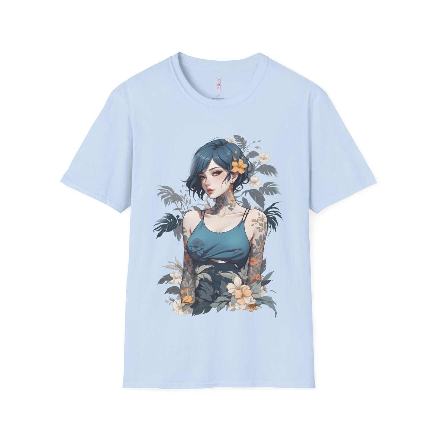 Sierra Wave Unisex Softstyle T-Shirt California Love Printify